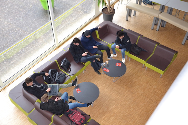 L'Atrium de l'IUT Epinal-Hubert Curien