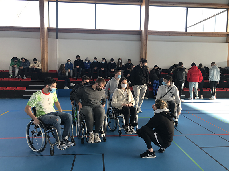 Atelier handibasket Atelier handibasket