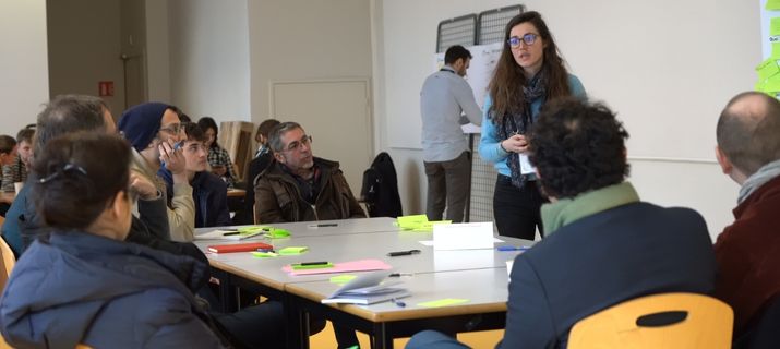 Atelier de cocréation animé par Fanny Pruvot