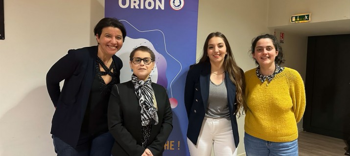 Halima Alem-Marchand, Astrid Pinzano, Agathe Lemée et Magali Tirado Halima Alem-Marchand, Astrid Pinzano, Agathe Lemée et Magali Tirado