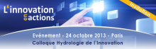 Colloque "hydrologie de l'innovation"