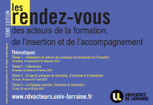 Rendez-vous des acteurs de la formation, de l'insertion et de l'accompagnement