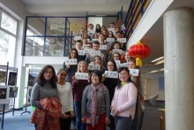 Accueil de lycéens luxembourgeois à l’Institut Confucius Accueil de lycéens luxembourgeois à l’Institut Confucius