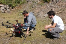 Caméra LiDAR embarqué sur drone - Préparatifs de vol Caméra LiDAR embarqué sur drone - Préparatifs de vol