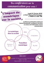 Affiche officielle conférence