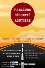 affiche sécurité routière