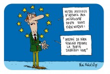 Notre message d'accueil aux migrants reste sans équivoque : "Merci de bien vouloir fermer la porte derrière vous." - Rémi Malingrëy