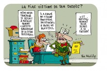 La FIAC vue par le dessinateur Rémi Malingrey