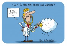 La santé du climat mondial vue par le dessinateur Rémi Malingrey. 