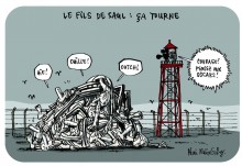 Le Fils de Saul vu par le dessinateur Rémi Malingrëy. Rémi Malingrëy