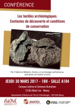 Affiche de la conférence de F. Médard