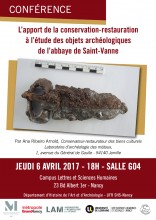 Affiche de présentation de la conférence d'A. Ribeiro