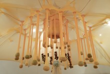 Ernesto Neto, Flower Crystal Power, 2014. Centre Pompidou Metz