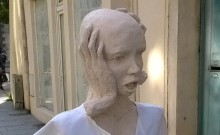 Sculpture de Dominique Grentzinger, Nancy. Photo prise par Manuel Rebuschi.