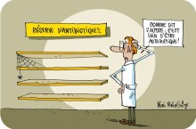 La recherche travaille à la mise au point de nouveaux antibiotiques. Il ne s'agit pas de se priver des anciens pour autant. Rémi Malingrey, CC BY-SA