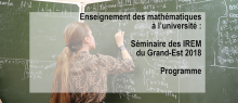 séminaire des IREM du Grand-Est 2018 image séminaire des IREM du Grand-Est 2018