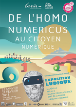 affiche expo homo numericus