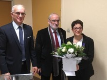 Remise des Palmes Académiques à Mme Allain Remise des Palmes Académiques  à Mme ALLAIN