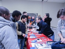stand étudiant garde ton sourire