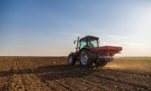 Épandage agricole. Shutterstock
