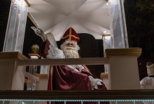 Saint-Nicolas sur son char, Nancy, 2018. Thierry Passerat.