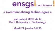 Conférence Roland ORTT ENSGSI