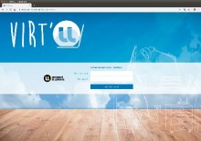 Portail VIRT'UL Ouverture de session VIRT'UL