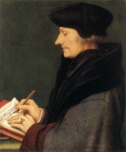 Crédits : wikipedia, Fichier:Holbein-erasmus2.jpg