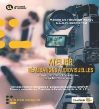 Atelier réalisations audiovisuelles