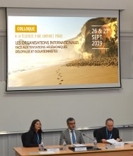 Journée d'études - 26 et 27 septembre 2019 - IRENEE Les organisations internationales face aux tentations déloyales, hégémoniques, isolationnistes