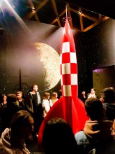 fusée de tintin grandeur nature