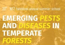 Visuel école d'été Emerging Pests and Diseases in Temperate Forests Visuel école d'été Emerging Pests and Diseases in Temperate Forests
