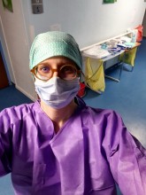 Céline, interne en médecine