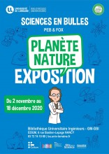 Affiche de l'exposition : "Planète Nature"