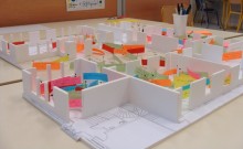 Prototype créé dans le cadre de la démarche de design thinking 