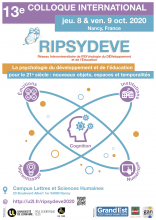 13e édition du colloque internationale du RIPSYDEVE