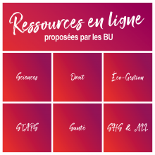 Guides ressources en ligne proposées par les BU - octobre 2020