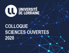 Colloque Sciences Ouvertes 2020