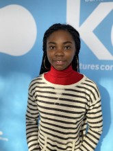 Lévi Betsogo, volontaire à l'Espace Bernard-Marie Koltès