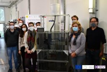 L’équipe ERPI chargée du Projet Gigabot X au LF2L.