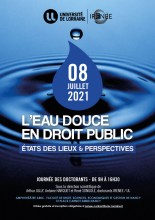 L'eau douce en droit public - états des lieux & perspectives