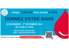 Don de sang à la BU Santé