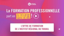 L’offre de formation de l’Institut Régional du Travail L’offre de formation de l’Institut Régional du Travail