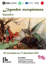 Légendes européennes à la BU Santé