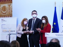 Florence Soriano-Gafiuk, Daniel Fischer et Marlène Schiappa Florence Soriano-Gafiuk, Daniel Fischer et Marlène Schiappa