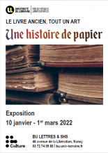 Affiche Exposition Affiche: Histoires de papier
