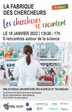 4e édition de La Fabrique des chercheurs : « Les chercheurs se racontent »