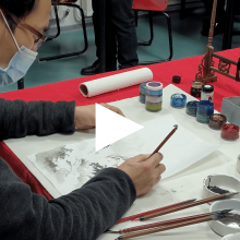 Expo Shan Shui à la BU Saulcy de Metz