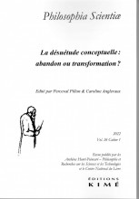 Couverture de Philosophia Scientiae numéro 26-1 Couverture de Philosophia Scientiae numéro 26-1