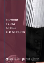 Préparation à l'école nationale de la magistrature Préparation à l'école nationale de la magistrature